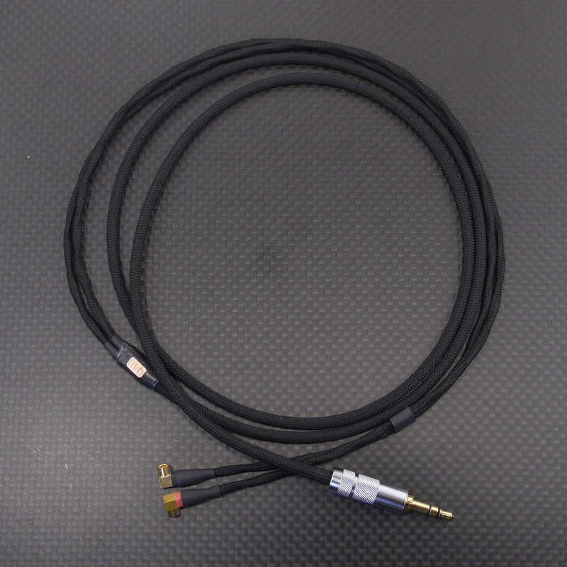 audio-technica ATH-CK100Pro用ケーブル Mogami2799 120cm ブラック 