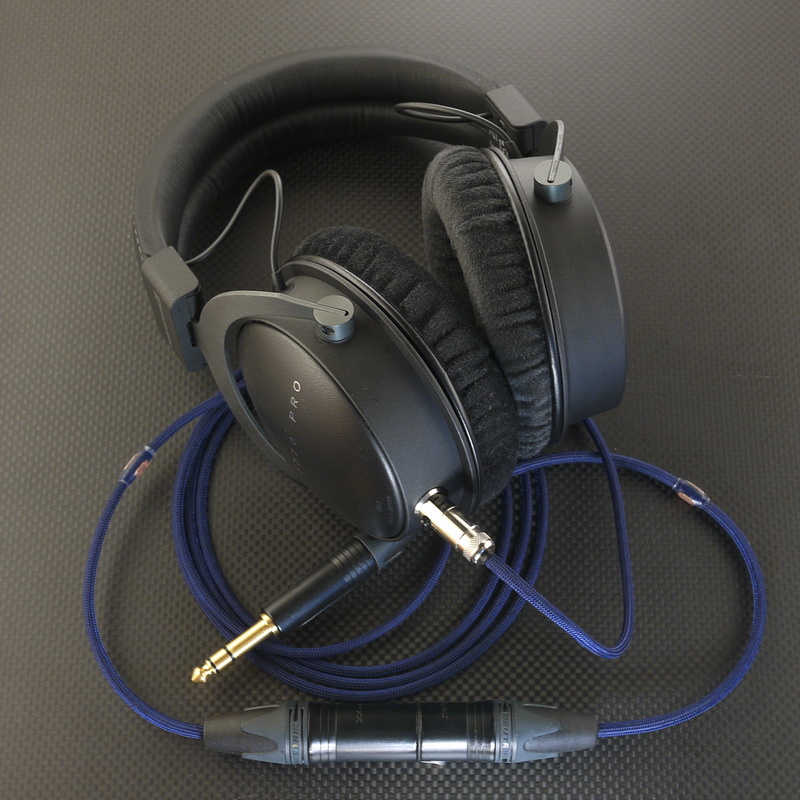 beyerdynamic DT1770PRO MiniXLR4極によるGND分離化 専用バランス 