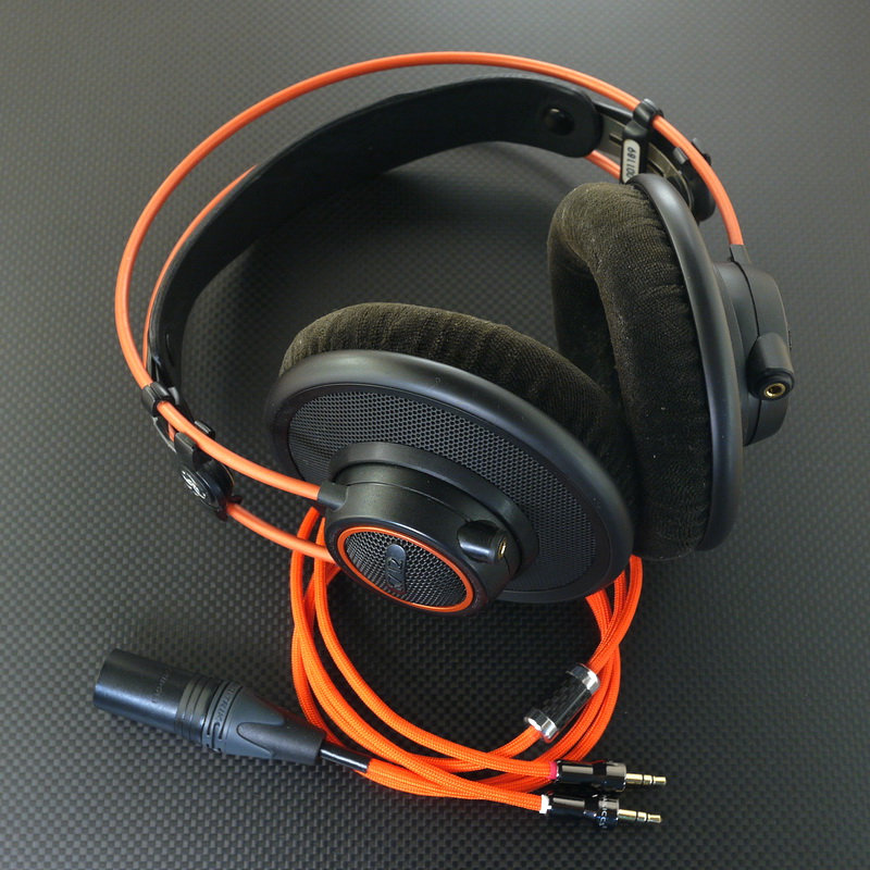 AKG k712 pro & BELDEN 88761ヘッドホンケーブル - オーディオ機器